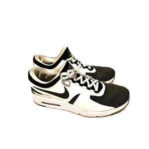𝅺NIKE Mens Size 14 Air Max‎ Zero Essential White
